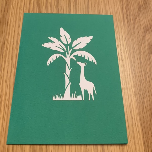 Lovepop Jungle Animals Pop Up Greeting Card - Classic Version - Picture 4 of 5